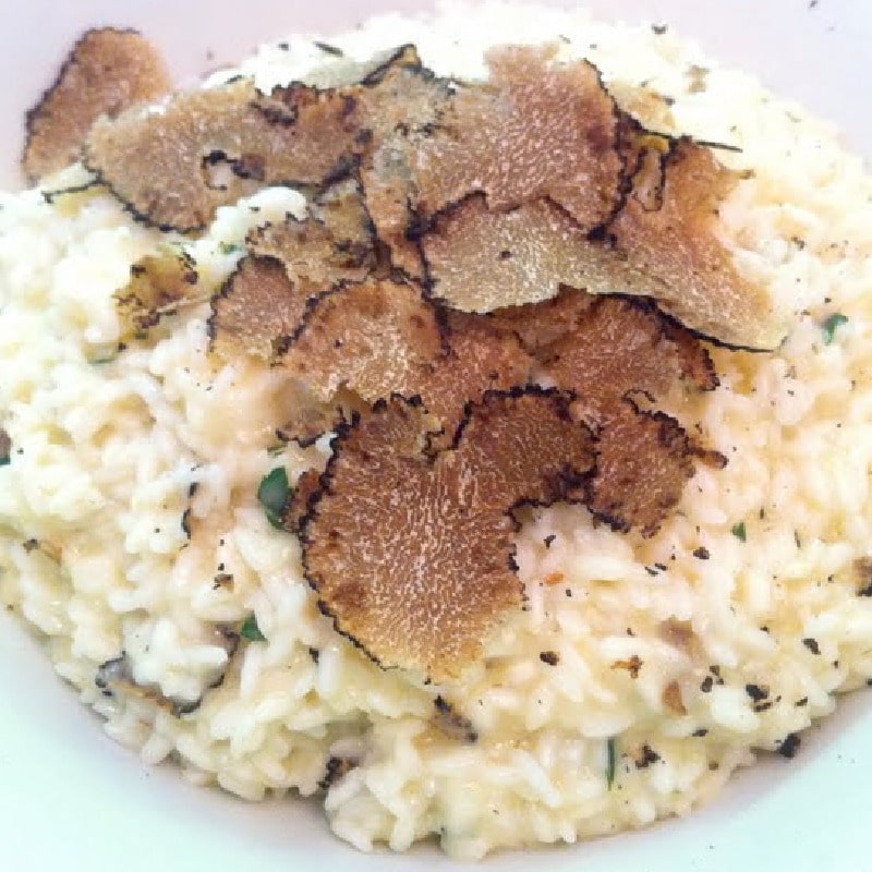 Mushroom risotto with truffle