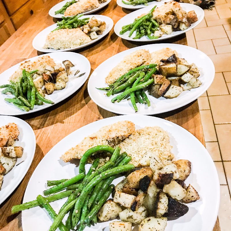 Pan seared scallops