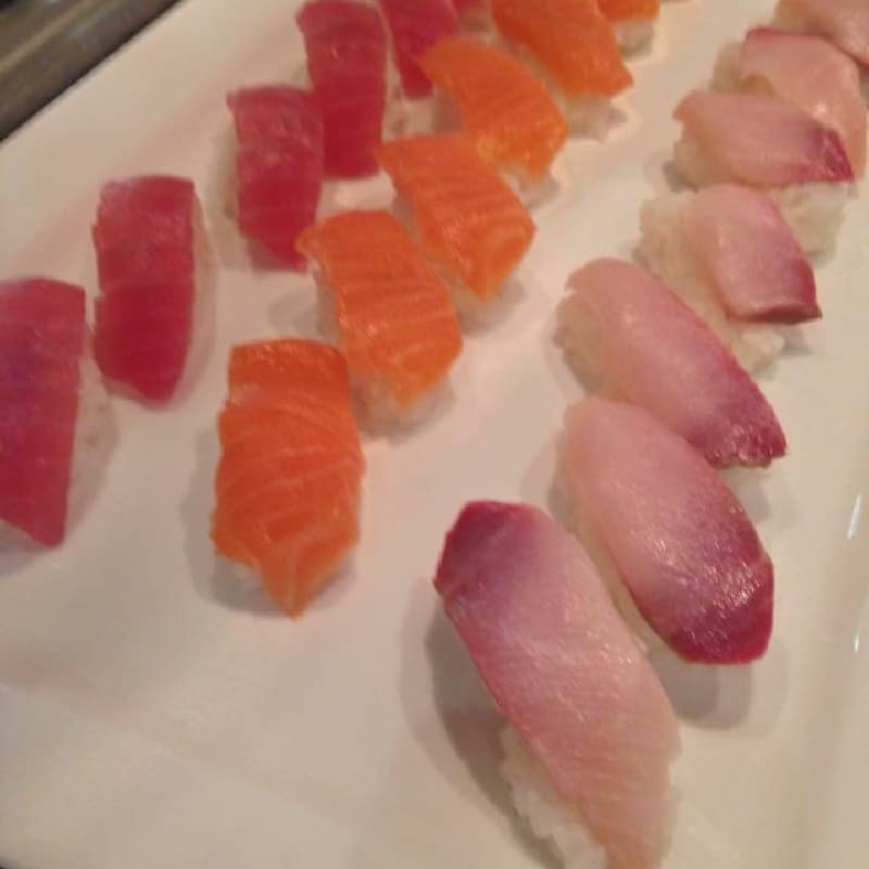assorted sushi