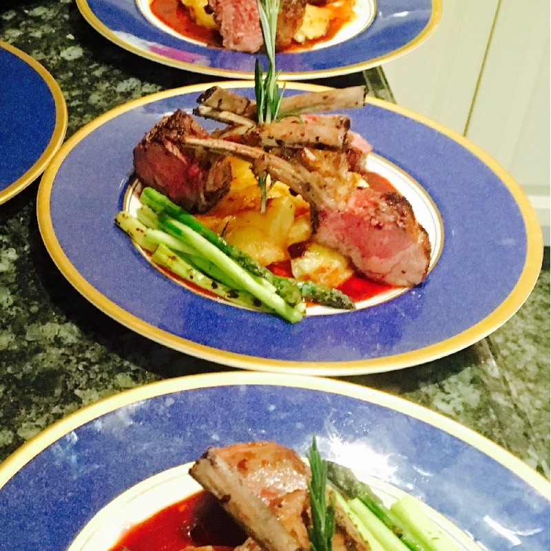 Private Chef Aless Table at Home