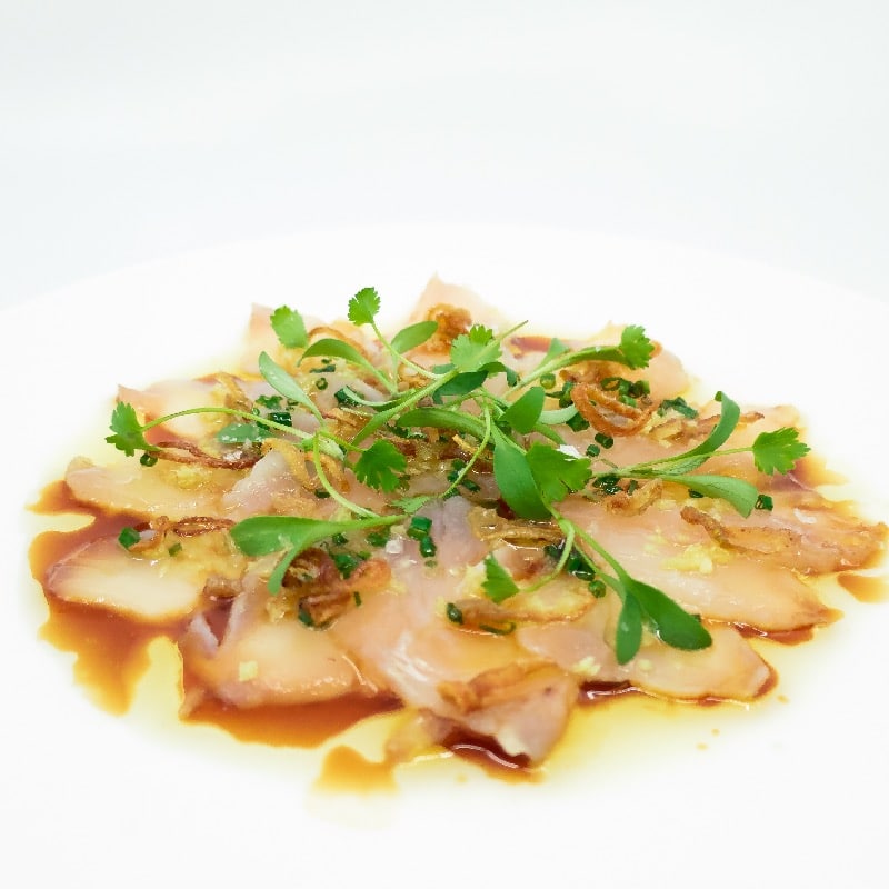 Sea Perch Carpaccio