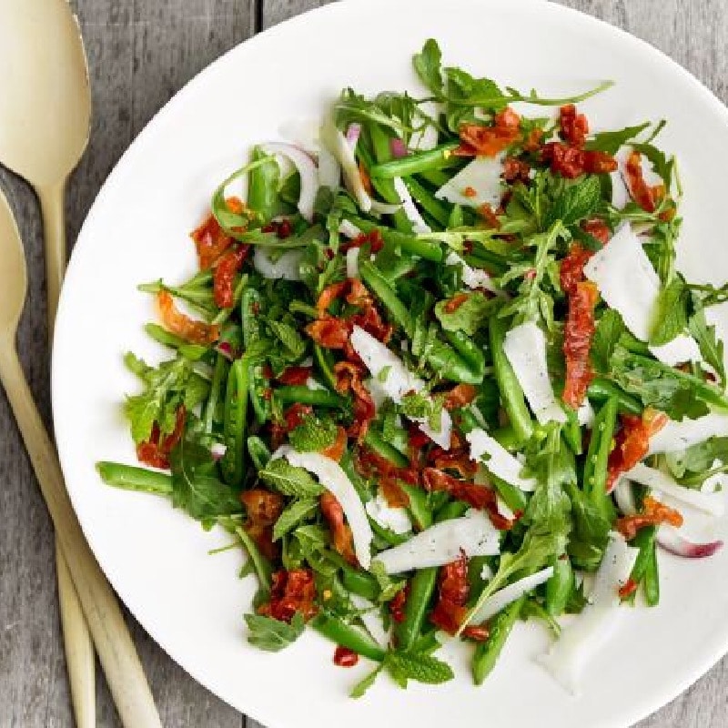 Snap pea salad