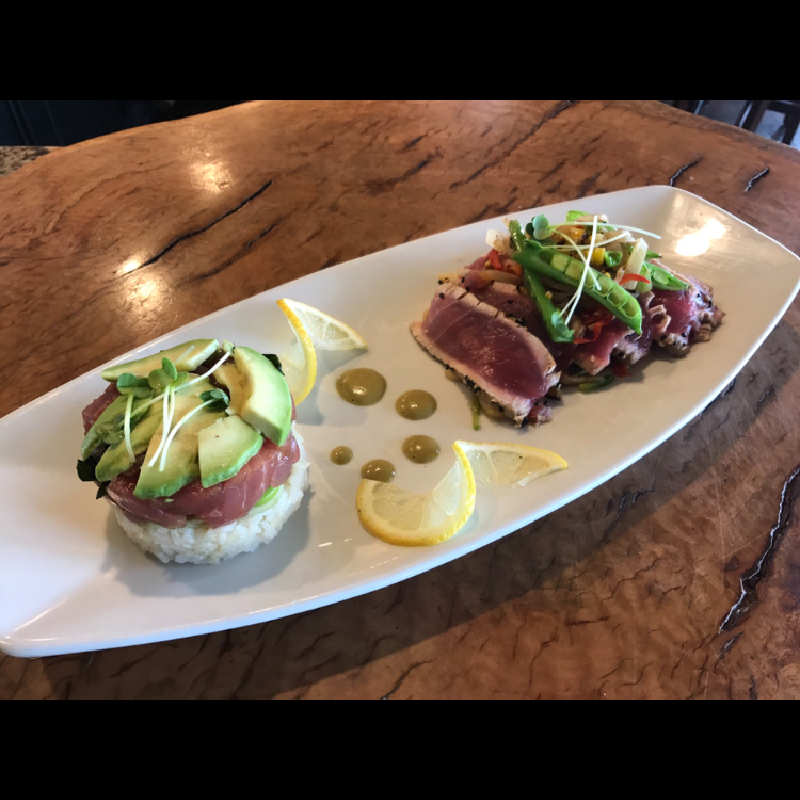 Ahi tuna duo 