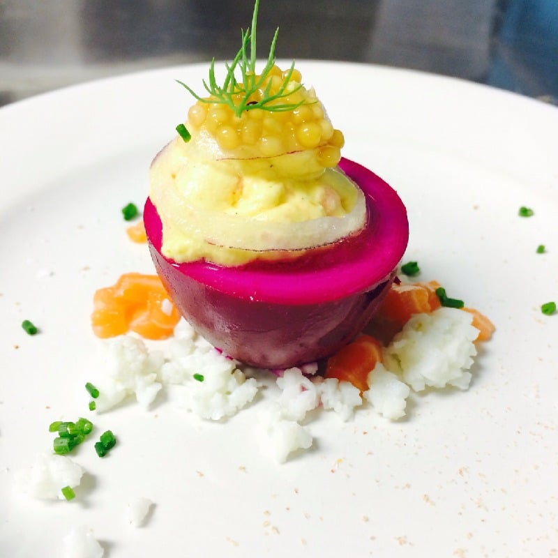 deviled eggs 