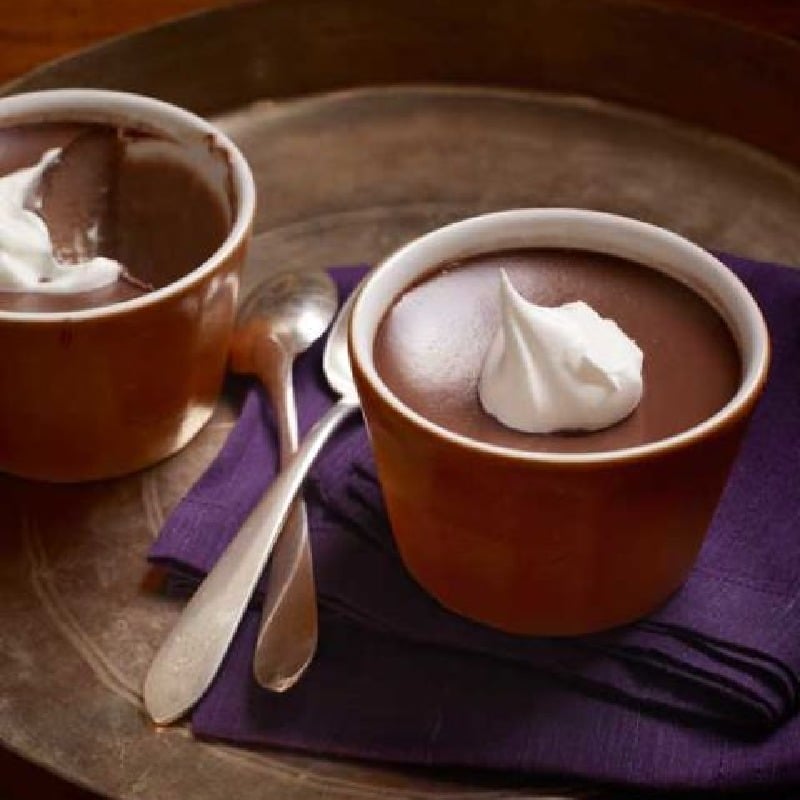 budino de chocolate