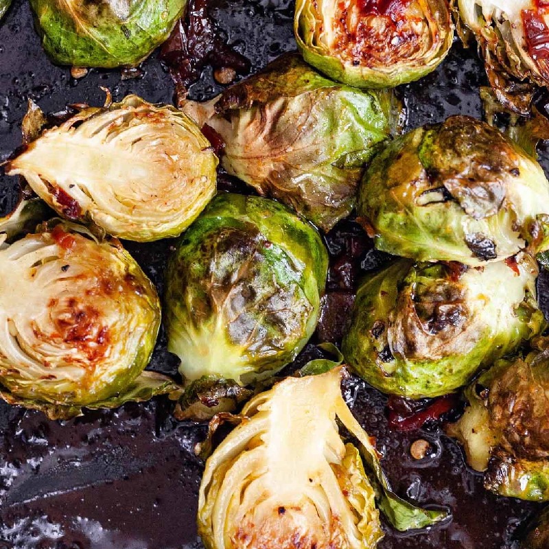 Honey Chipotle Brussel Sprouts