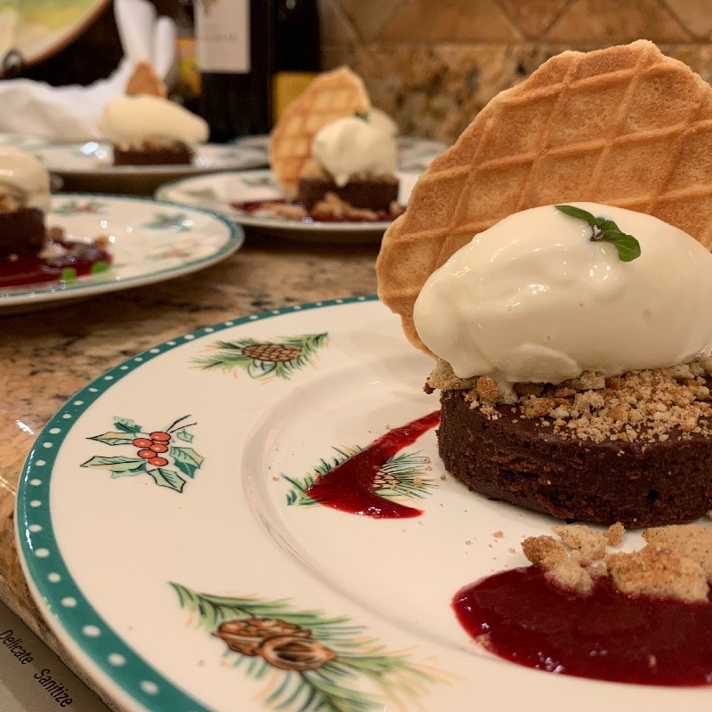 bête noir-- flourless chocolate torte 