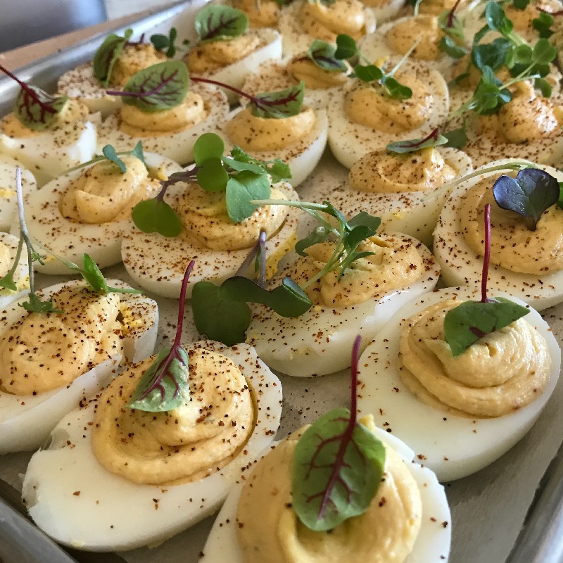 deviled eggs 