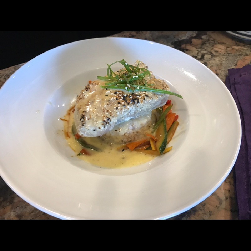 Swordfish, citrus Buerre Blanc