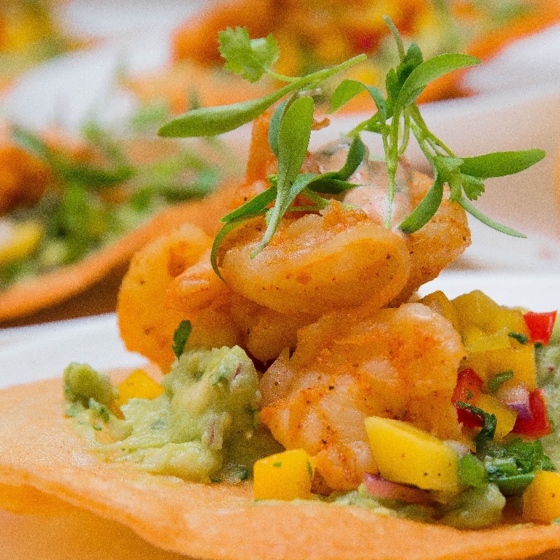 Shrimp & Lobster Toastada