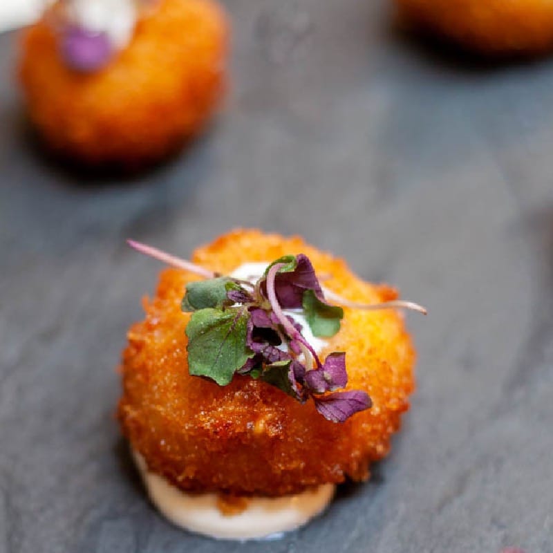 Corn & Cheese Croquettes 