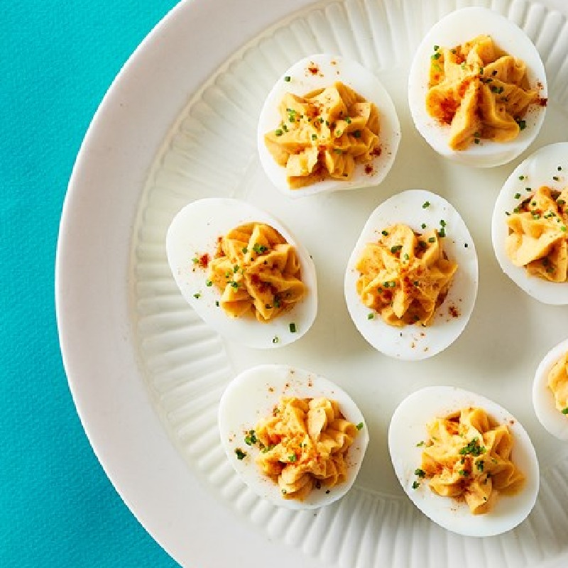 Devilled eggs