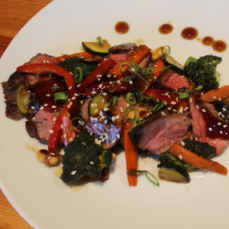 Teriyaki Filet Mignon