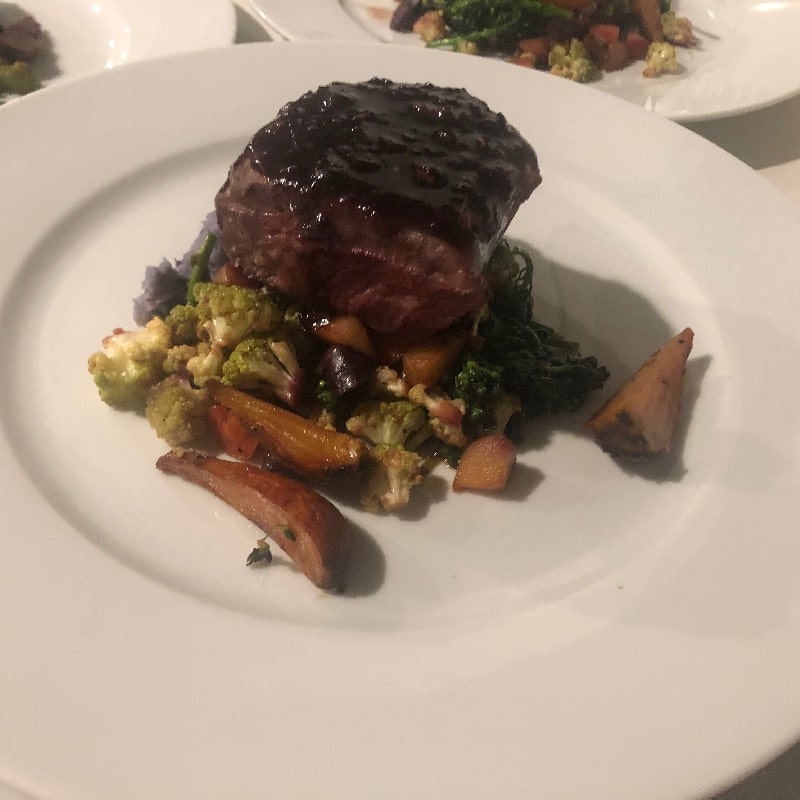 Filet mignon from a previous party 