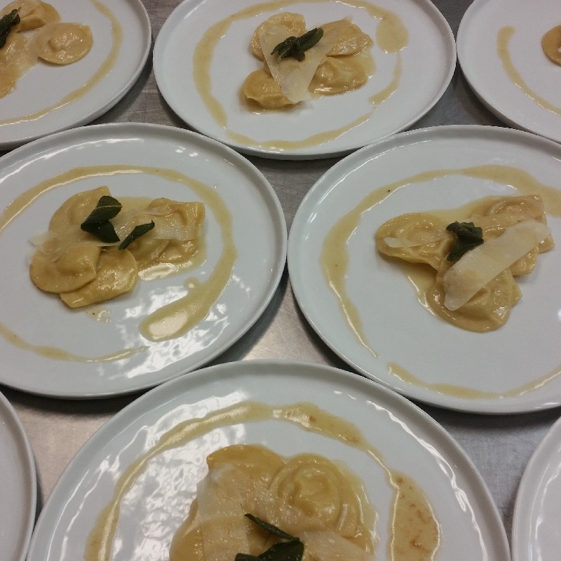 Butternut Squash Raviolo