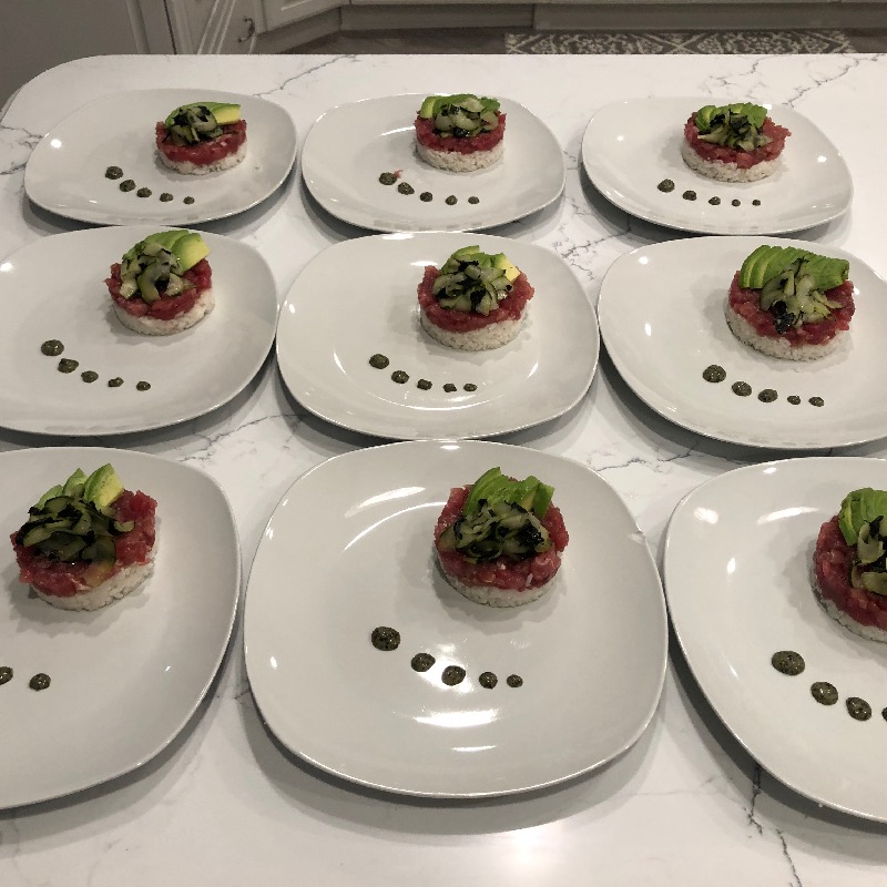 Ahi tartare 