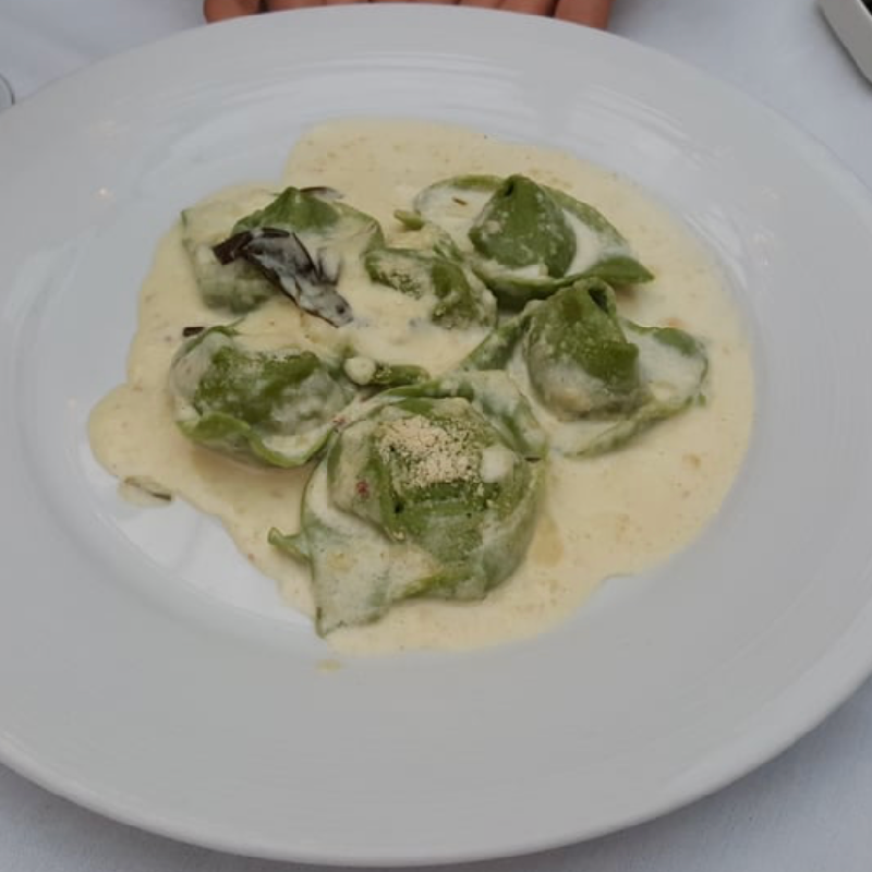 Butternut squash ravioli