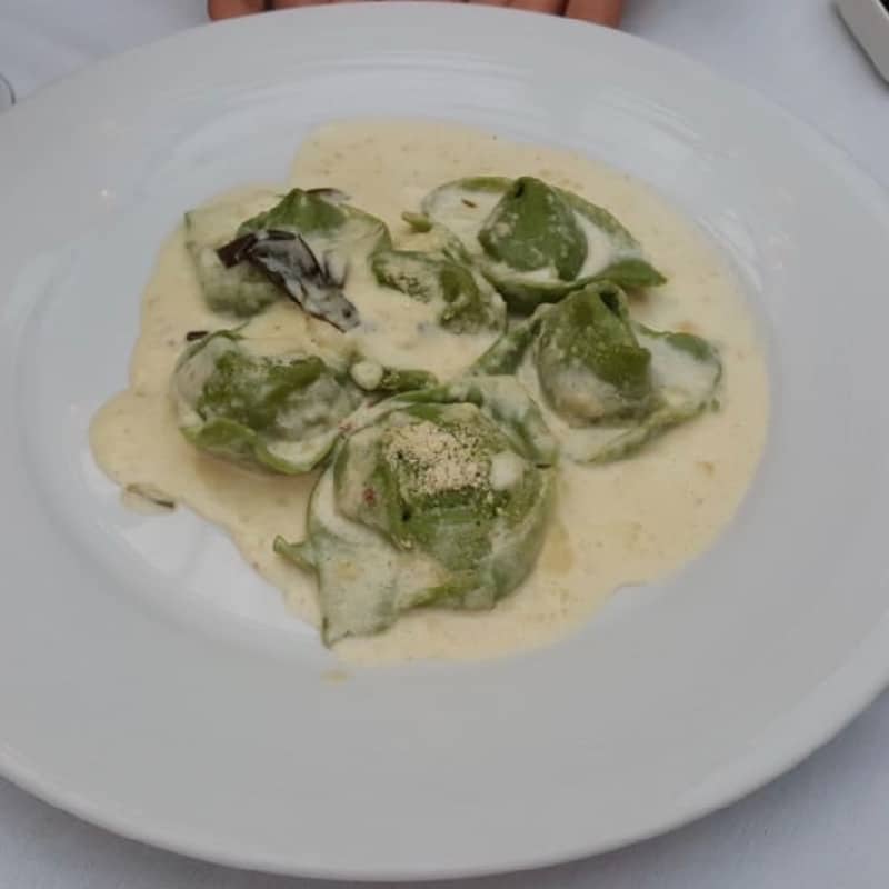 Roasted butternut squash ravioli 