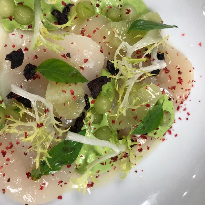 Scallop Crudo