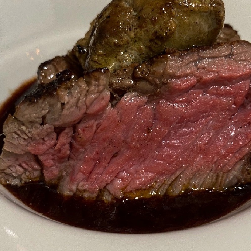 steak + foie gras