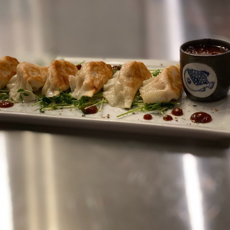 spicy chicken potstickers 