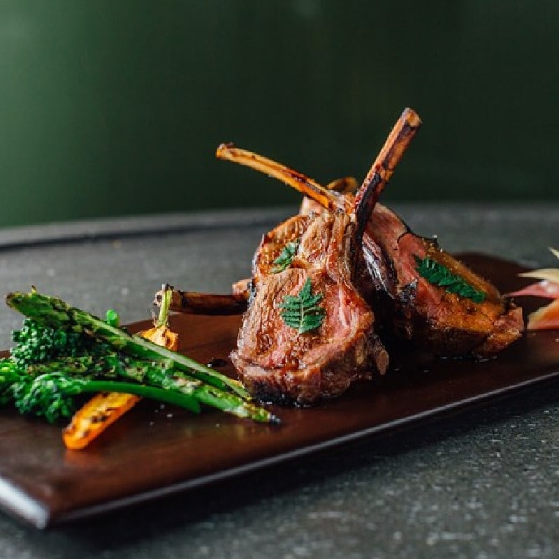 Kohitsuji yaki – chargrilled teriyaki lamb chops