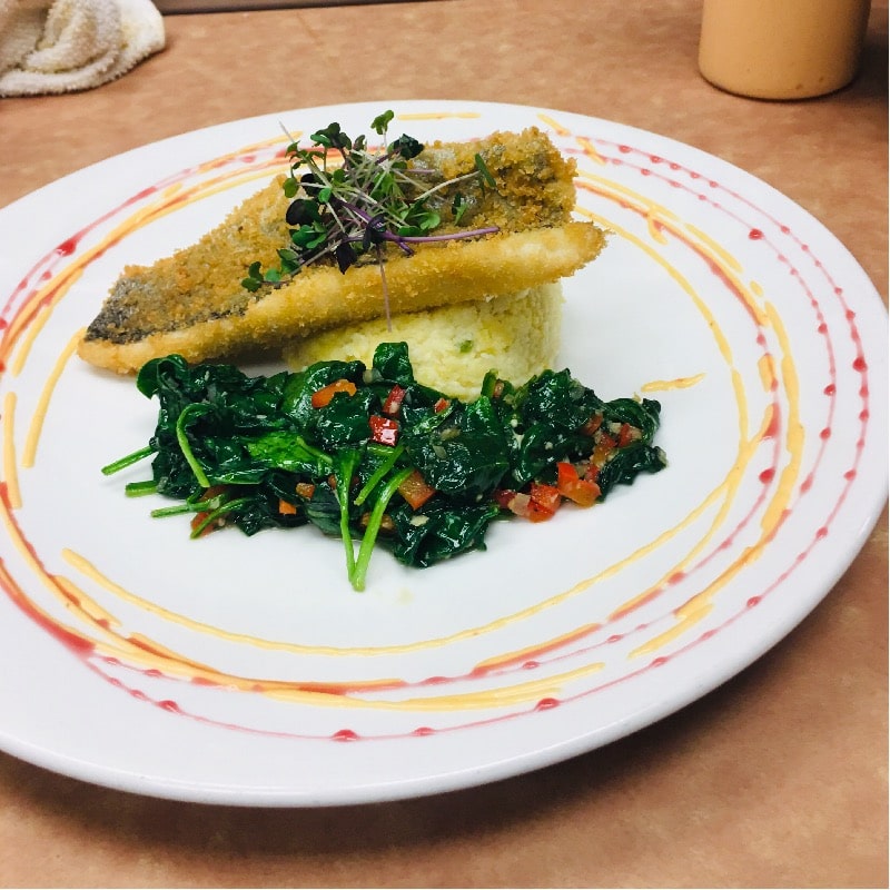 Panko Crusted Trout 