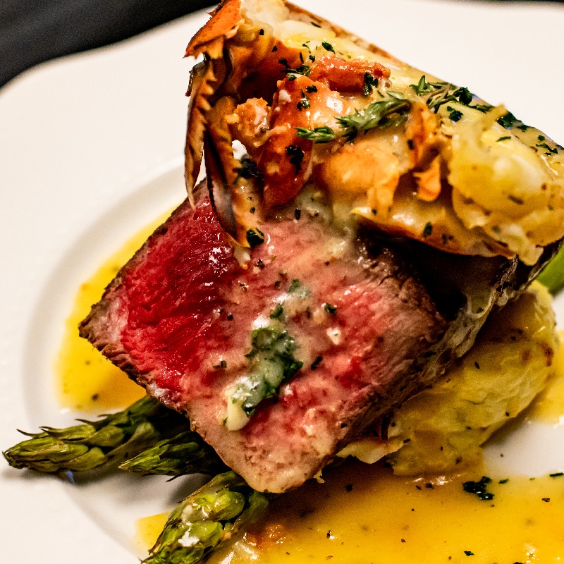 Steak and Lobster