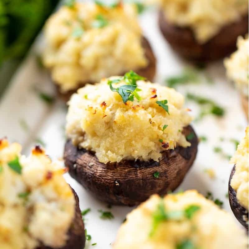 CRAB STUFFED MUSHROOM