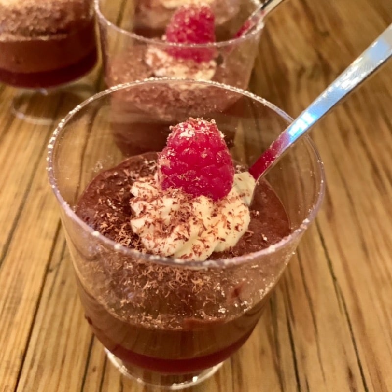 Chocolate Mousse w/ Fruit Gelee