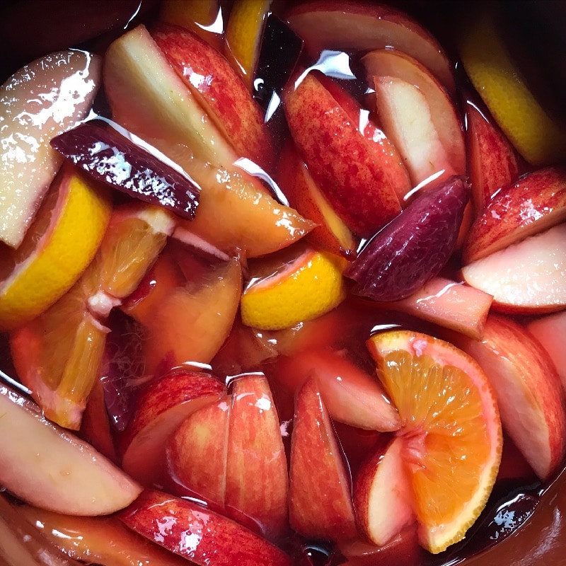 Bourbon Sangria