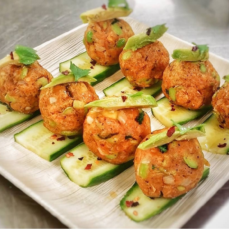 Edamame Mofongo Bites
