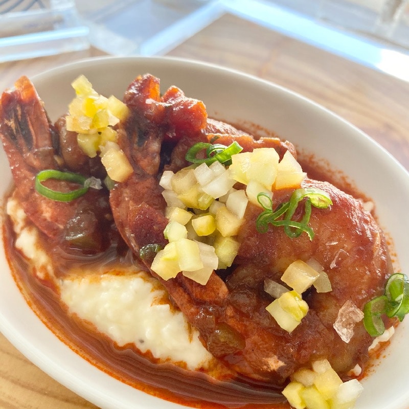 Creole bbq Shrimp & Grits