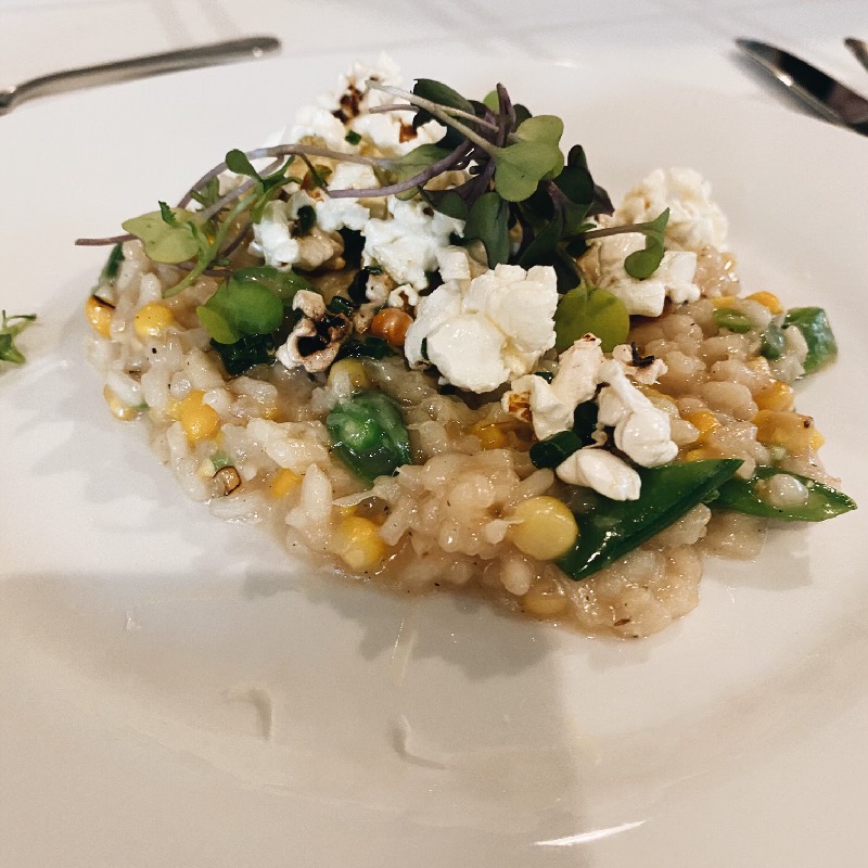 Corn Risotto 