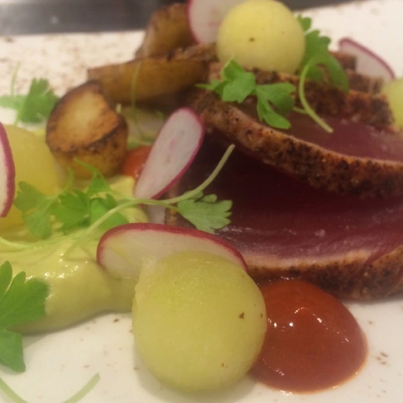 Tuna Apple Peruvian chili