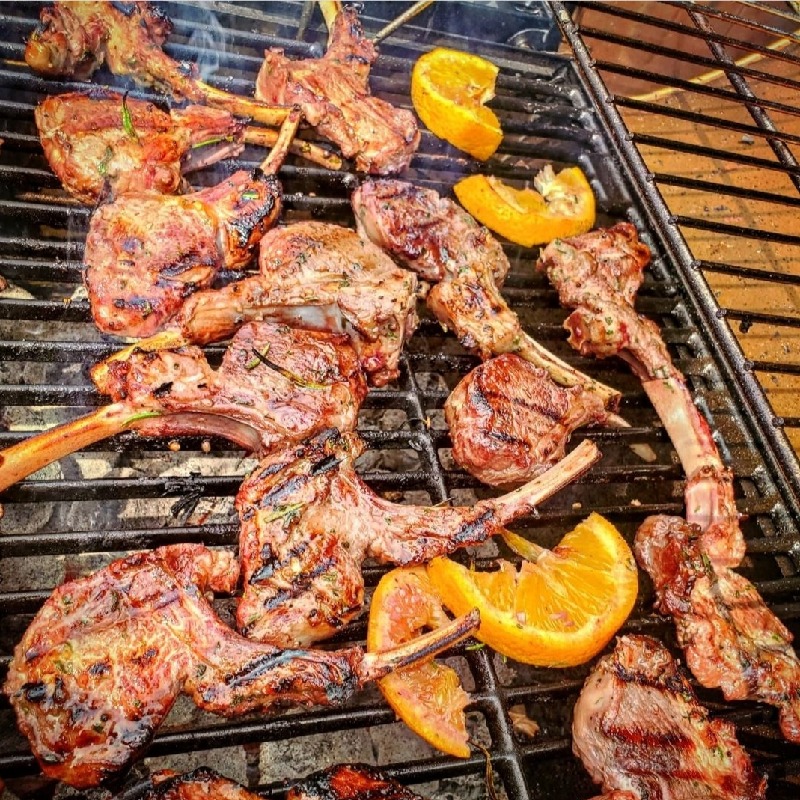 Pomegranate Lamb Chops