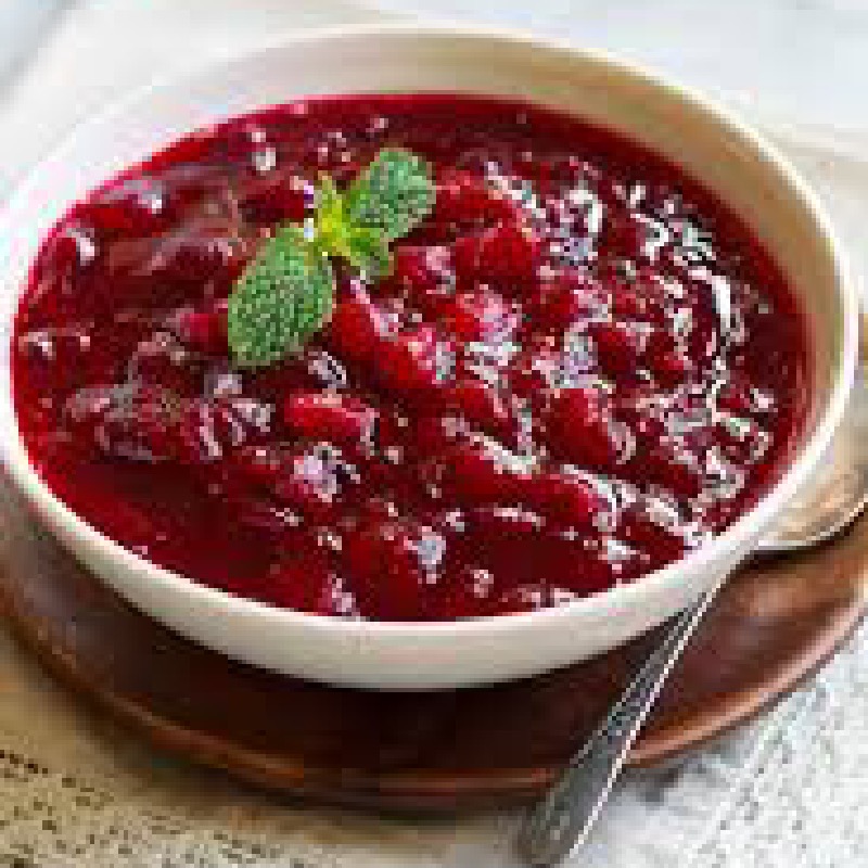 Cranberry sauce