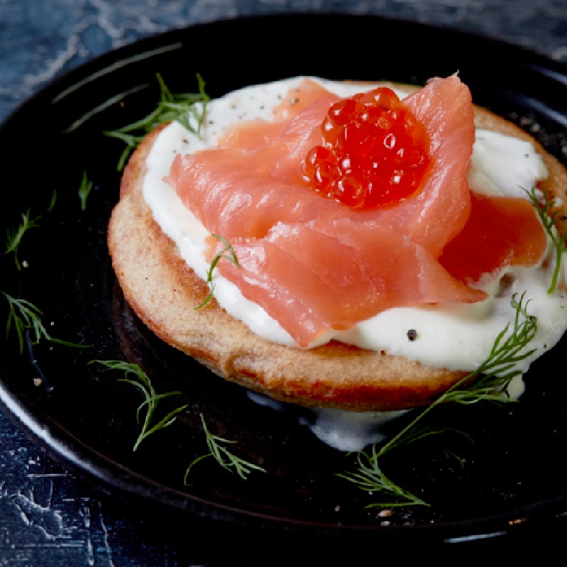 smoked Salmon Blini