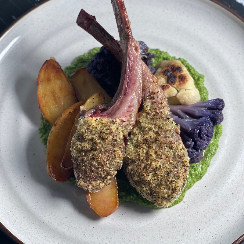 Herb Crusted Lamb Chops