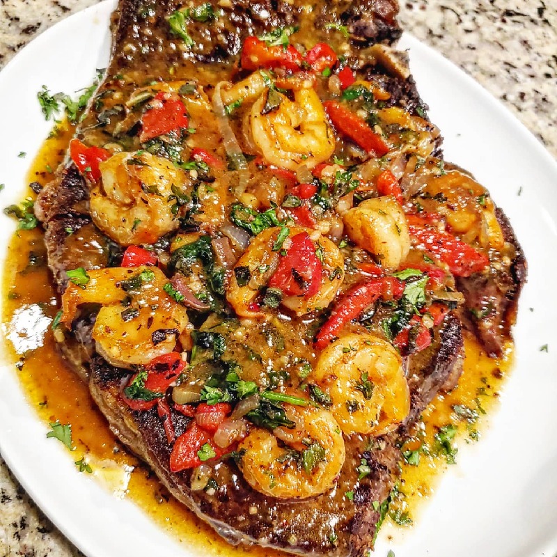 Mediterranean Surf and Turf 