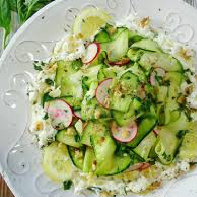 Zucchini salad