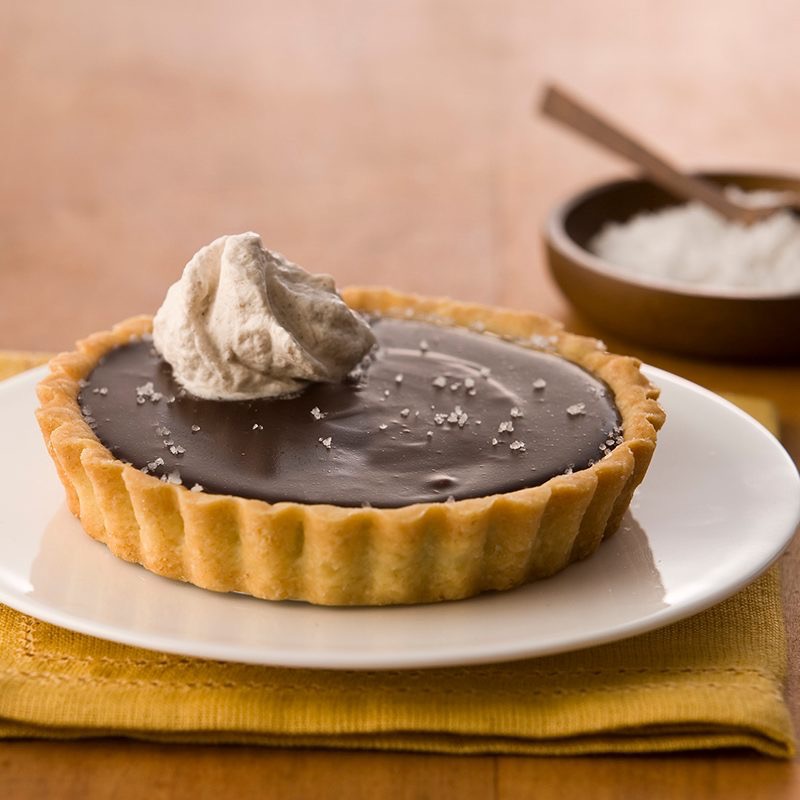 Walnut and chocolate tart