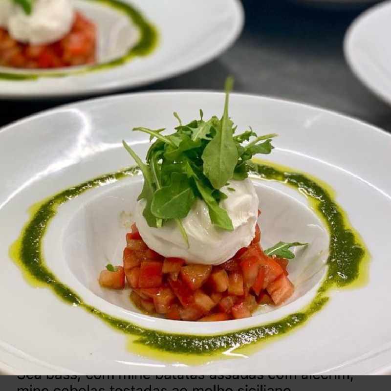 Warm Goat cheese salad 