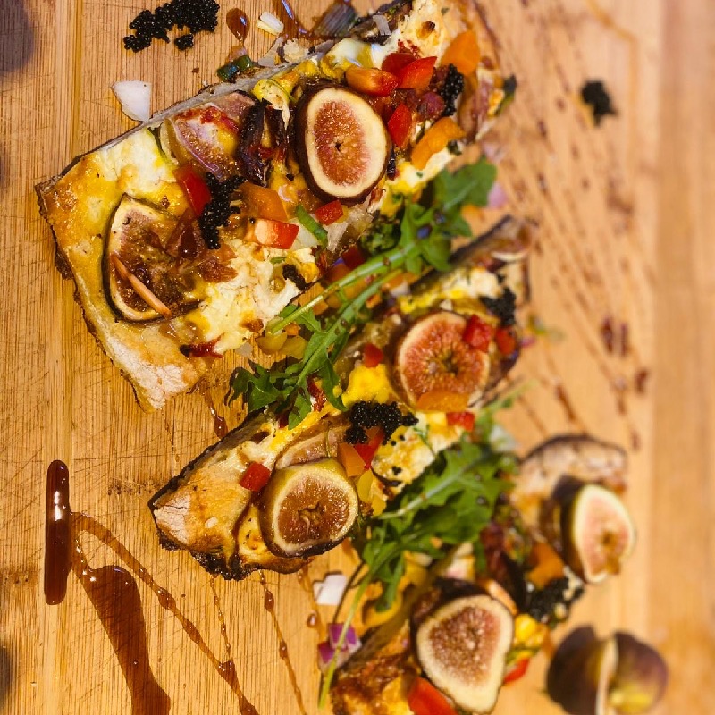 fig & quail egg 