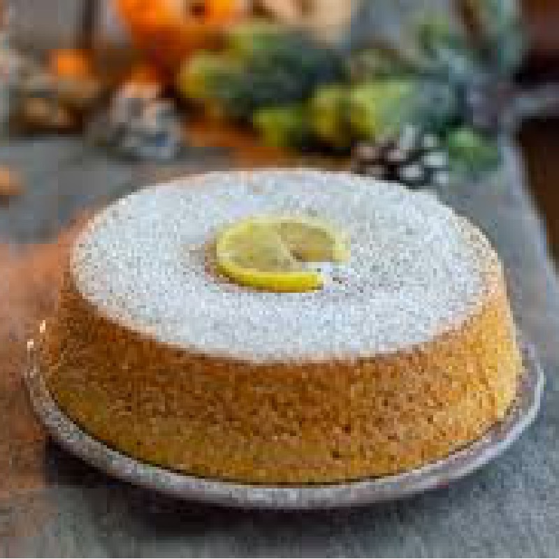 Citrus polenta cake