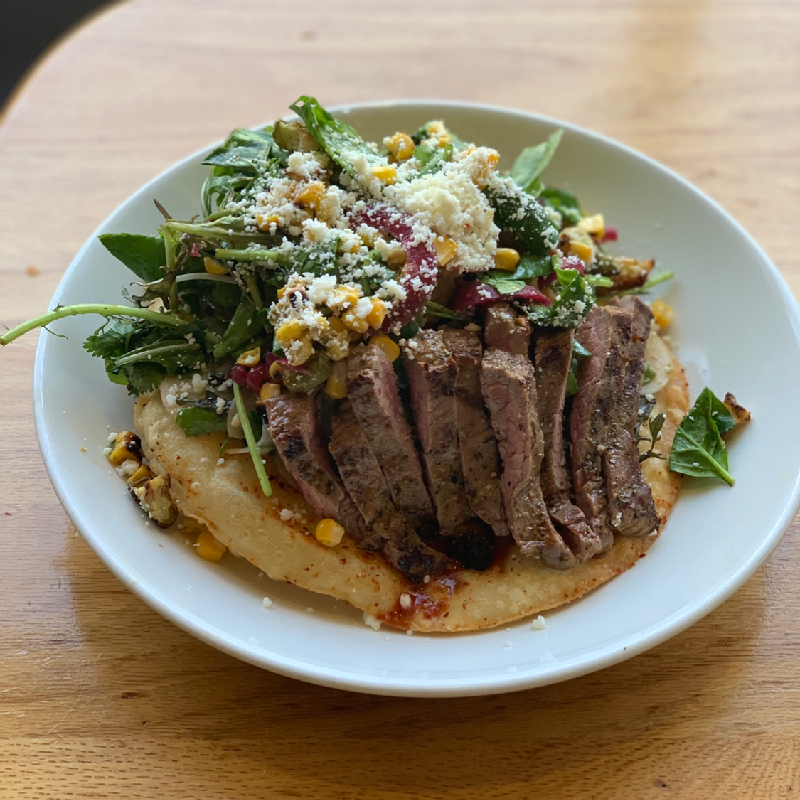 Braised Brisket with cheese polenta