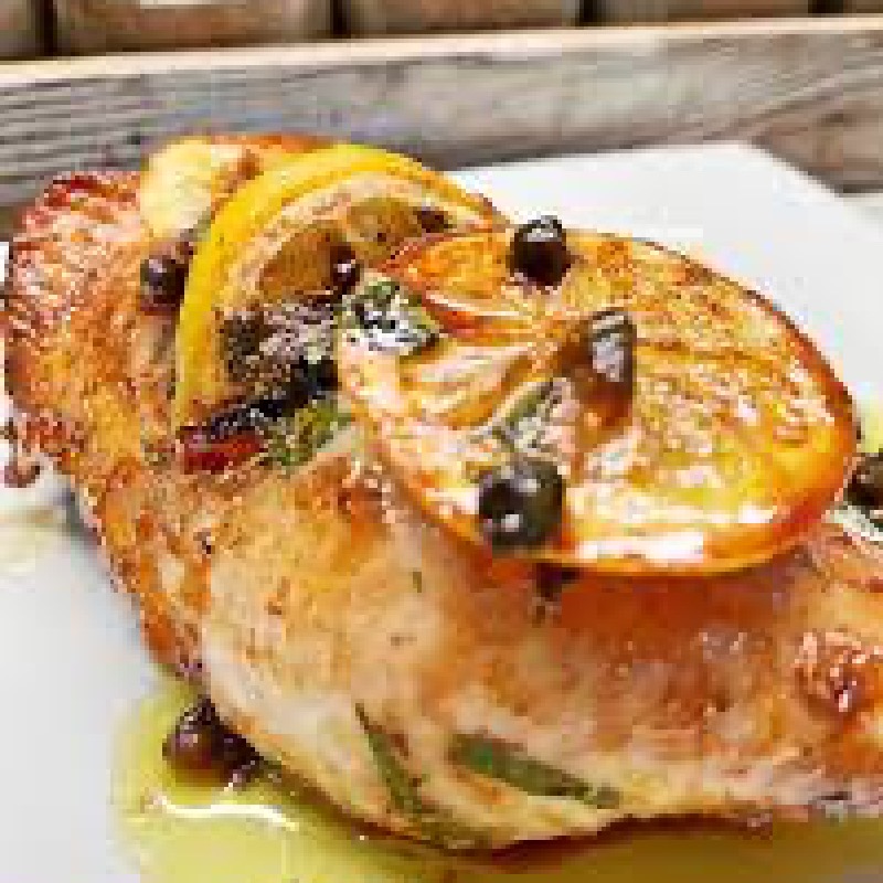 Roasted chicken limone