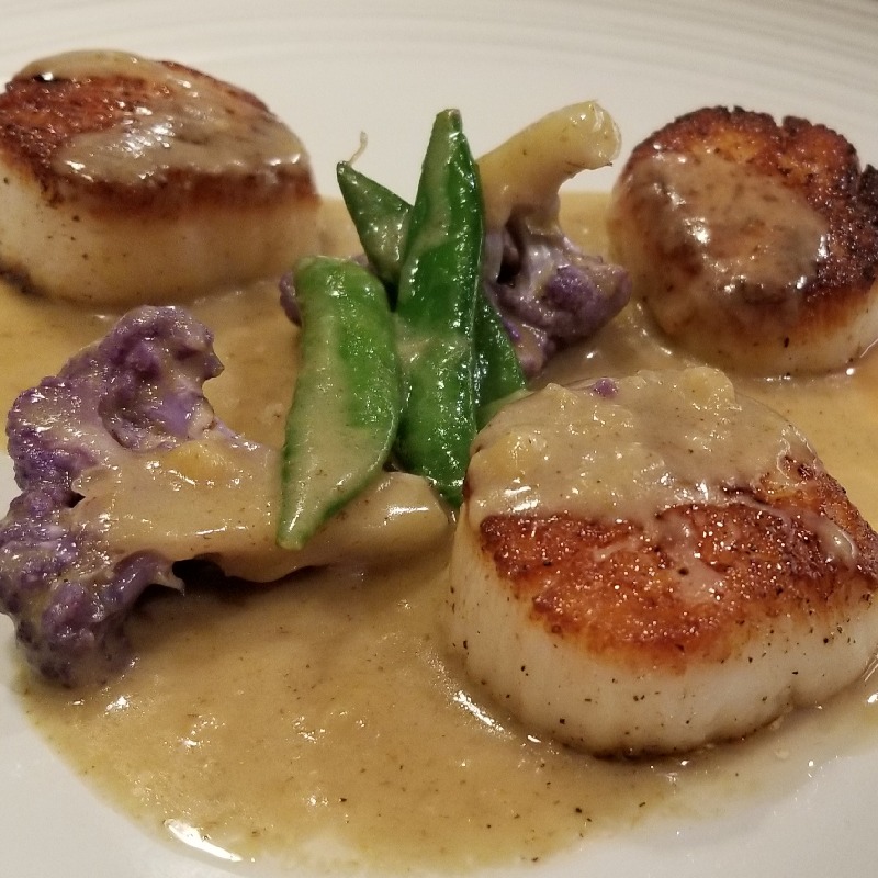 Curry Scallops
