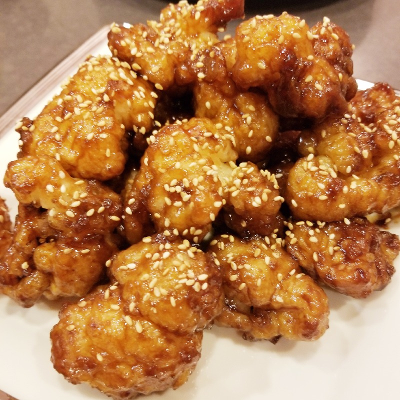 Vegan Fried Cauliflower