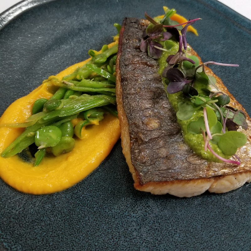 Seared Spanish Mackerel